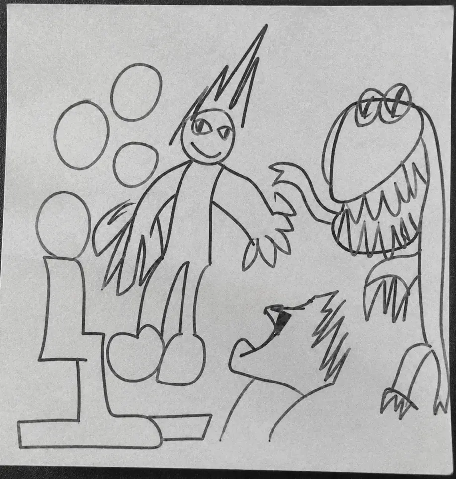 Drawing representing Elv.