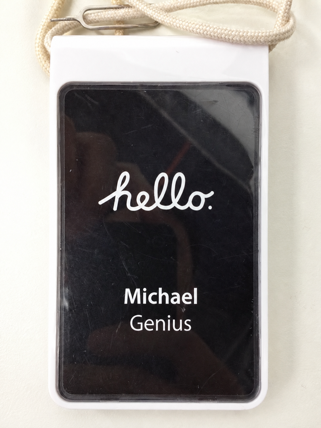 Michael's Apple Genius badge
